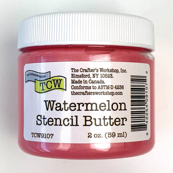 Stencil Butter 2 oz. Watermelon