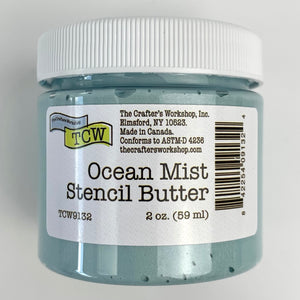 Stencil Butter 2 oz. Ocean Mist