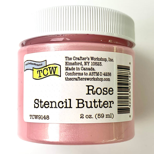 Stencil Butter - Rose 2oz.