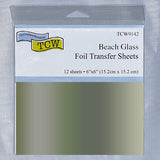 TCW9142 Foil Transfer Sheets 6x6 Beach Glass