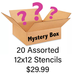Mystery Box - 12x12 Stencils