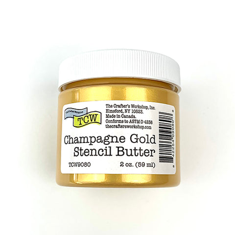 Stencil Butter - Champagne Gold 2oz.