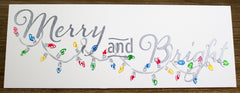 TCW2197 Merry Lights Sign Stencil