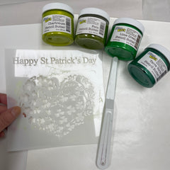 Shamrock Stencil Bundle & Stencil Butters