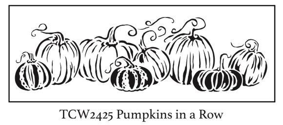 TCW2425 Pumpkins in a Row