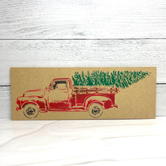 TCW2192 Vintage Truck Sign Stencil