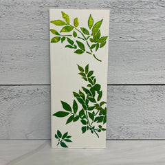 TCW2300 Gentle Leaves Slimline Stencil