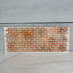 TCW2305 Bricks Horizontal Slimline Stencil