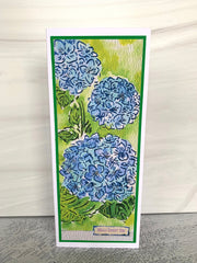 TCW2337 Slimline Stencil Hydrangea Bouquet