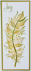 TCW6022 Joy Feather Layered Slimline Stencil