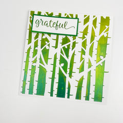 TCW1052 Stencil Birch Trees