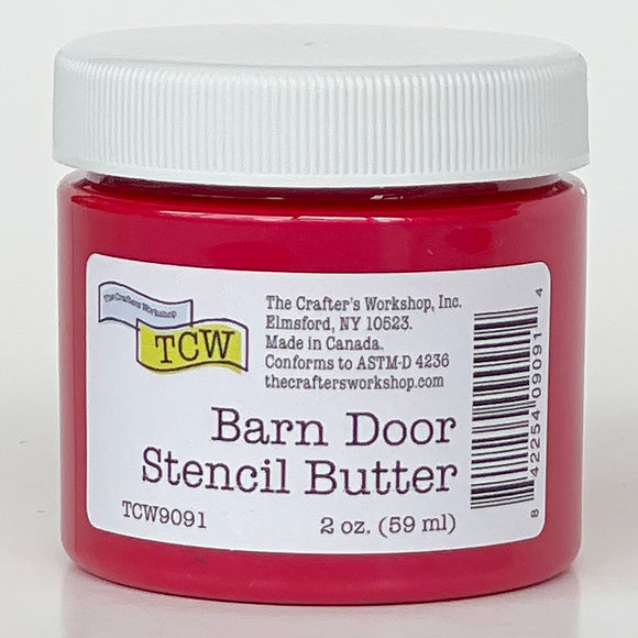Stencil Butter 2 oz. Barn Door