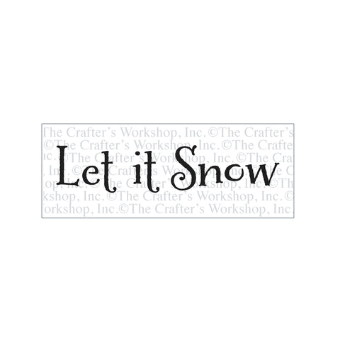 TCW2179 Let It Snow