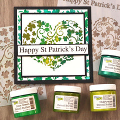 Shamrock Stencil Bundle & Stencil Butters