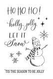 TCW2217 Holly Jolly 4x6 Clear Stamps