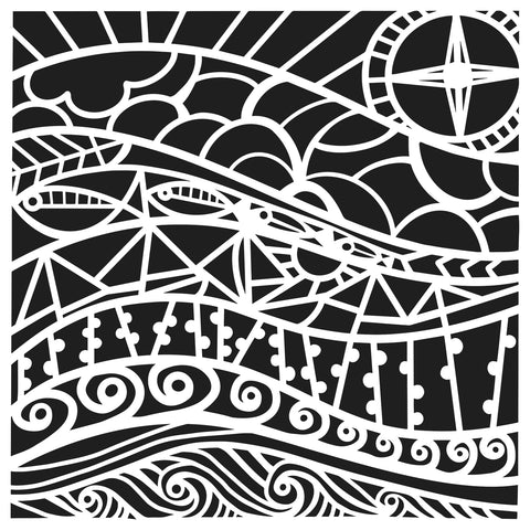 TCW1050 Nautical Vision Stencil