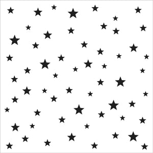 TCW1051 Starry Stars Stencil