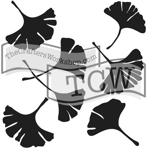 TCW192 Ginkgo Stencil