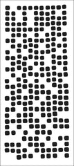 TCW2314 Punch Card Slimline Stencil