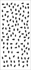 TCW2316 Watermelon Seeds Slimline Stencil