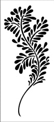 TCW2354 Fanciful Fern Slimline Stencil