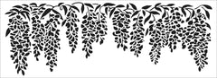 TCW2414 Stencil Wisteria Vine