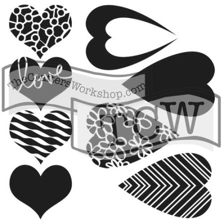 TCW269 Mix and Match Hearts