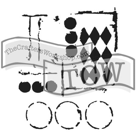 TCW459 Harlequin Circles