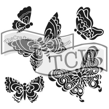 TCW465 Solid Butterflies