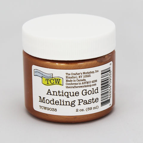 TCW9038 Antique Gold Modeling Paste