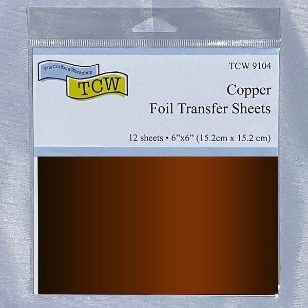 TCW9104 Copper Foil Transfer Sheets 6x6