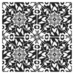 TCW990 Stencil Flourish Tile